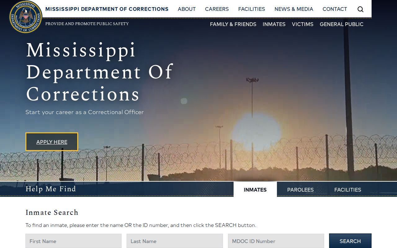Mississippi state custody search for Scott County booking follow-up
