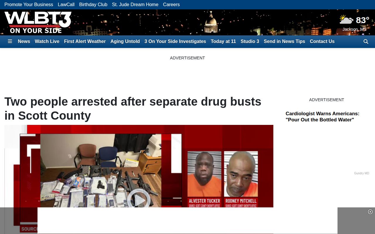 Scott County Times arrest news records source
